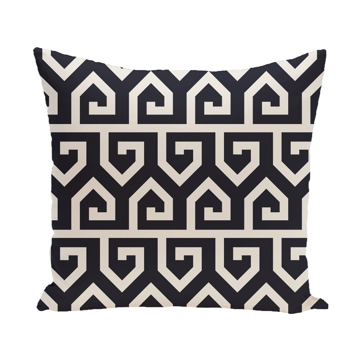 26 X 26 Inch Keyed Up Geometric Print Pillow