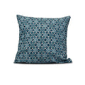 26 Inch Water Mosaic Geometric Print Pillow