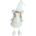26.75 Snowy Woodlands White Bobble Girl Angel Christmas Figure