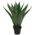 23.5 Potted Green Agave Americana Artificial Succulent Plant