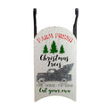 26 White And Green Fresh Christmas Trees Slay Decoration N A