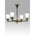 27 Inch Wide Revival Oyster Bay Goblet 4 Lt Chandelier