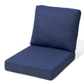 27.6 X 24.4 In Outdoor Indoor Patio Seat Cushions Set