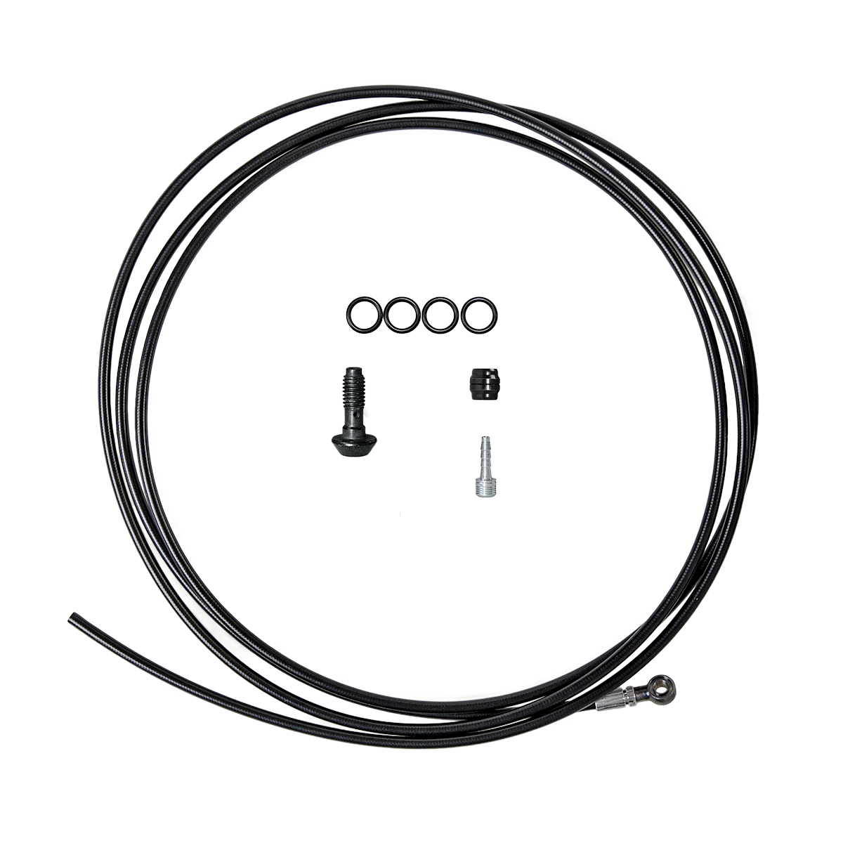 Magura Disc Brake Tubing/Line for MT4 to MT TRAIL SL, Black – Fits Magura MT5