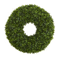 28 Boxwood Artificial Wreath