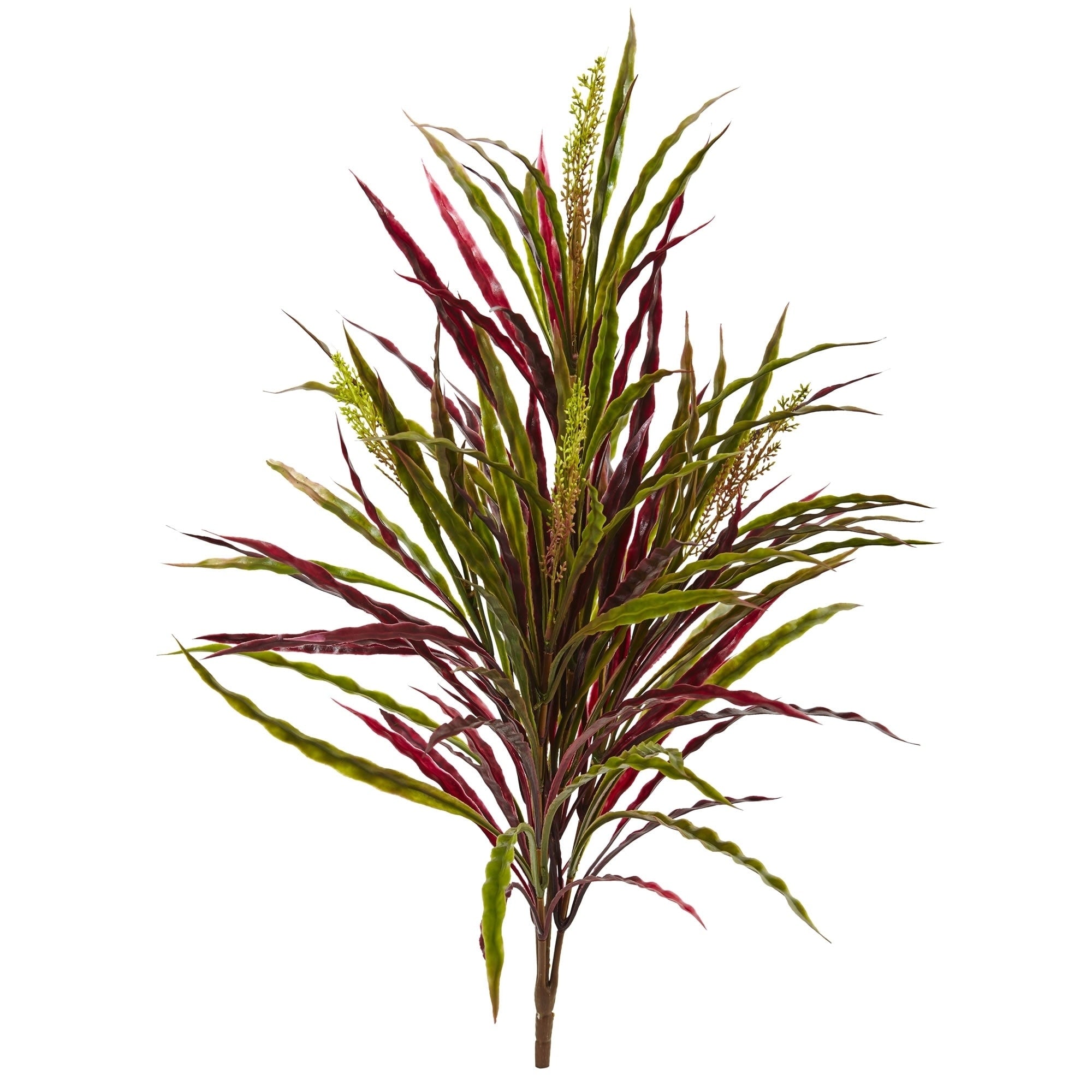 28 Fall Vanilla Grass Artificial Plant Set Of 3 H 28 In. W 3.5 In. D 3.5 In