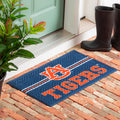 28 In. X 16 In. Cross Hatch Embossed Door Mat Auburn University