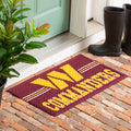 28 In. X 16 In. Cross Hatch Embossed Door Mat Washington Commanders