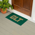 28 In. X 16 In. Full Color Pvc Door Mat Unc Charlotte 28 X 16