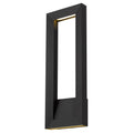 28 Inch Led Wall Sconce Black
