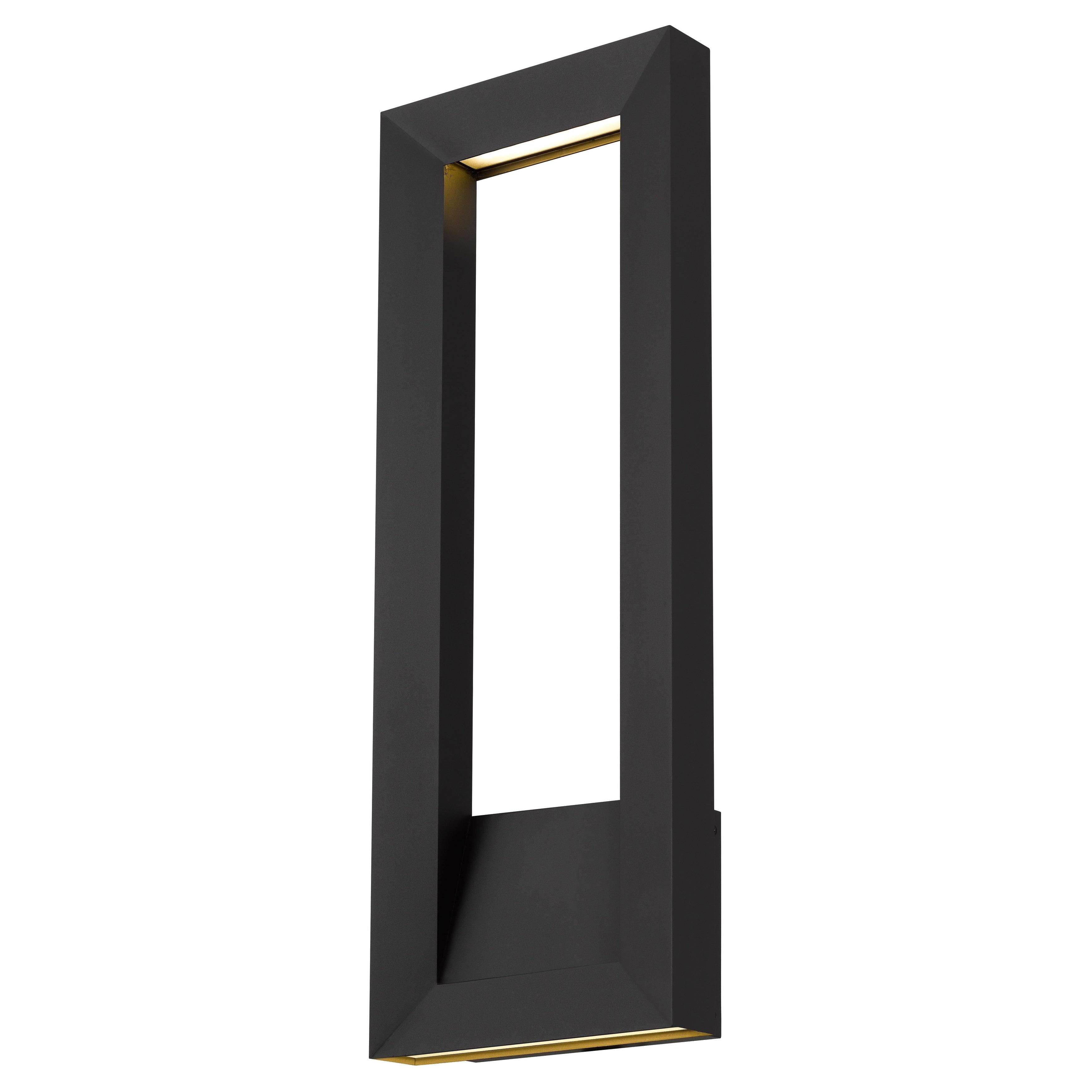 28 Inch Led Wall Sconce Black