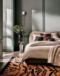 Light Grey Faux Fur Throw Blanket 48inx80in