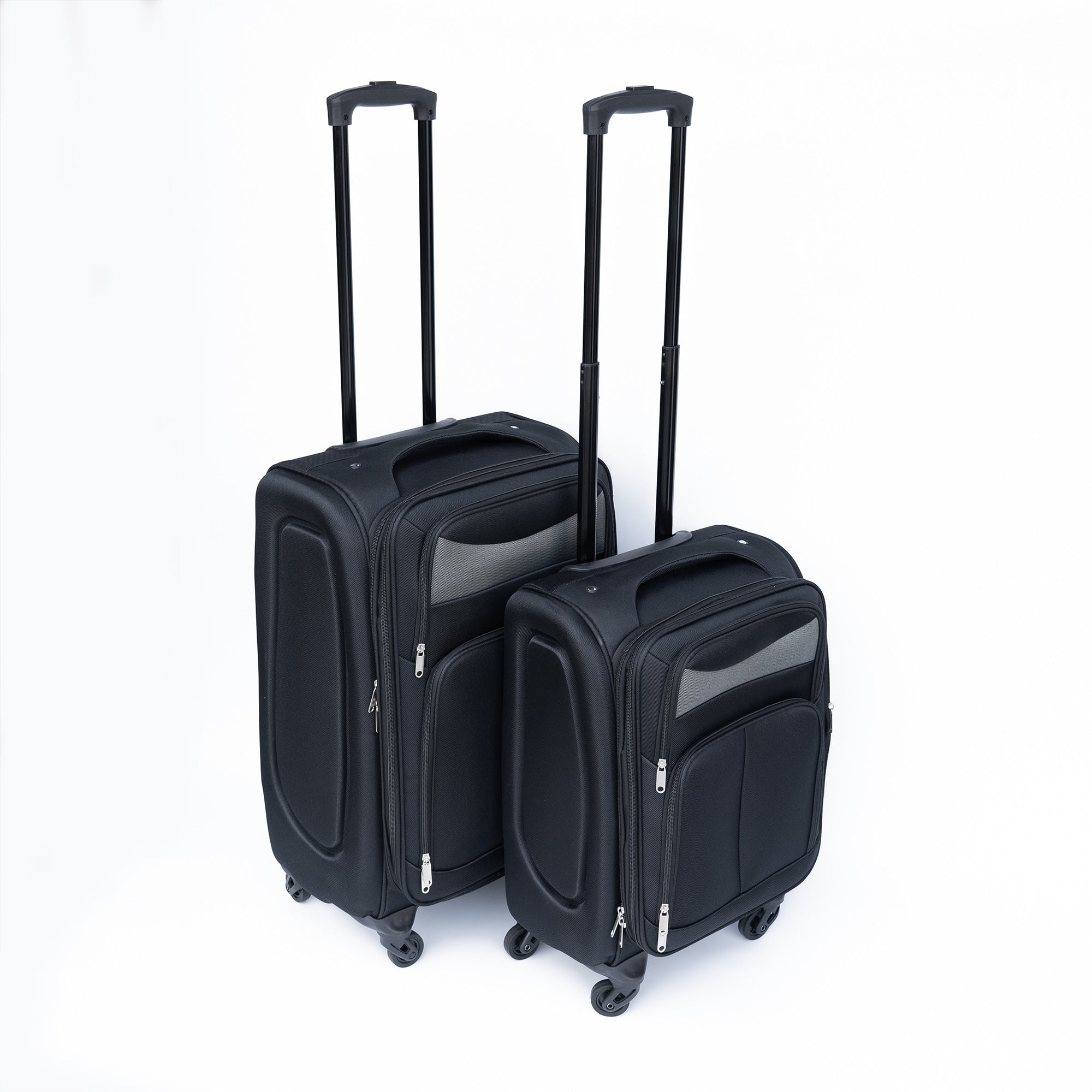 20 24 Two Piece Suitcase Suitcase Set Oxford Trolley Case Without Password Lock Universal Wheel