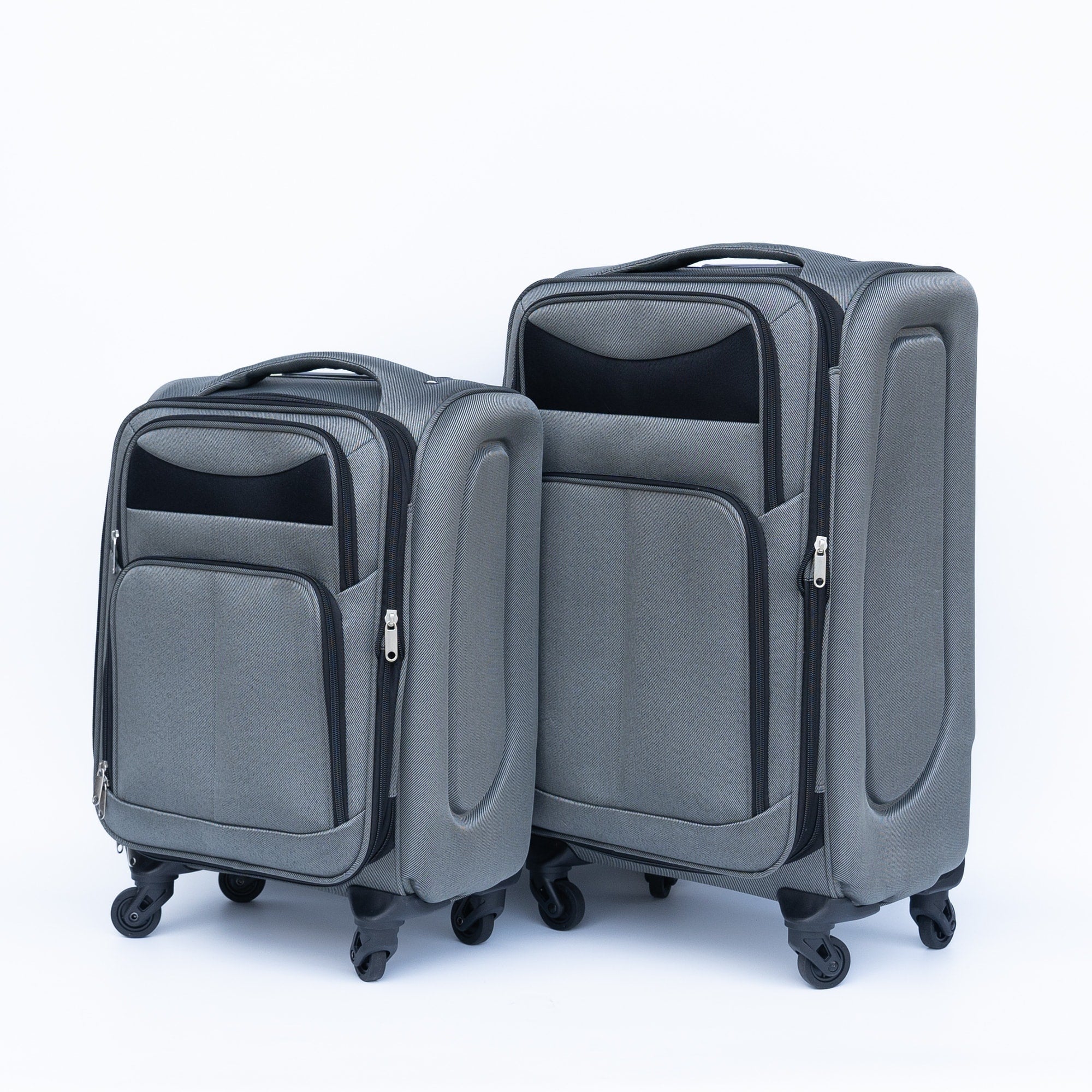 20 24 Two Piece Suitcase Suitcase Set Oxford Trolley Case Without Password Lock Universal Wheel