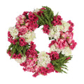 28 Cherry Blossom Hydrangea And Peony Wreath