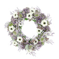 28 Hydrangea Wreath With Anemones And Astilbe