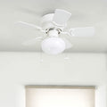 Prominence Home Hero 28 White Small Ceiling Fan