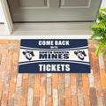 28 X 16 Pvc Door Mat Come Back With Tickets South Dakota School Of Mines Technology 28 X 16