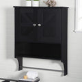 28 H Over The Toilet Storage Cabinet Farmhouse Medicine Cabinet With 2 Doors And Adjustable Shelves Bathroom Living Room