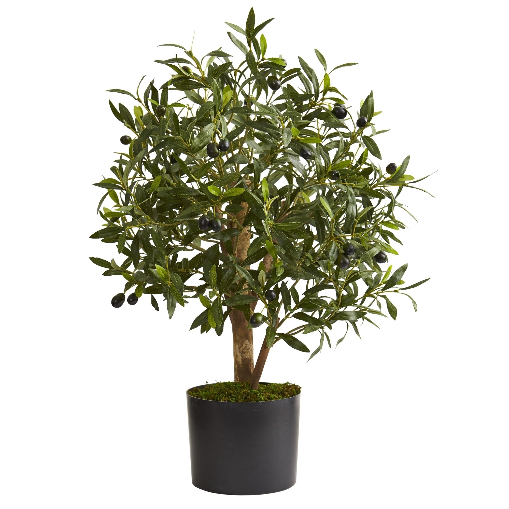 29 Olive Artificial Tree H 29 In. W 14 In. D 14 In