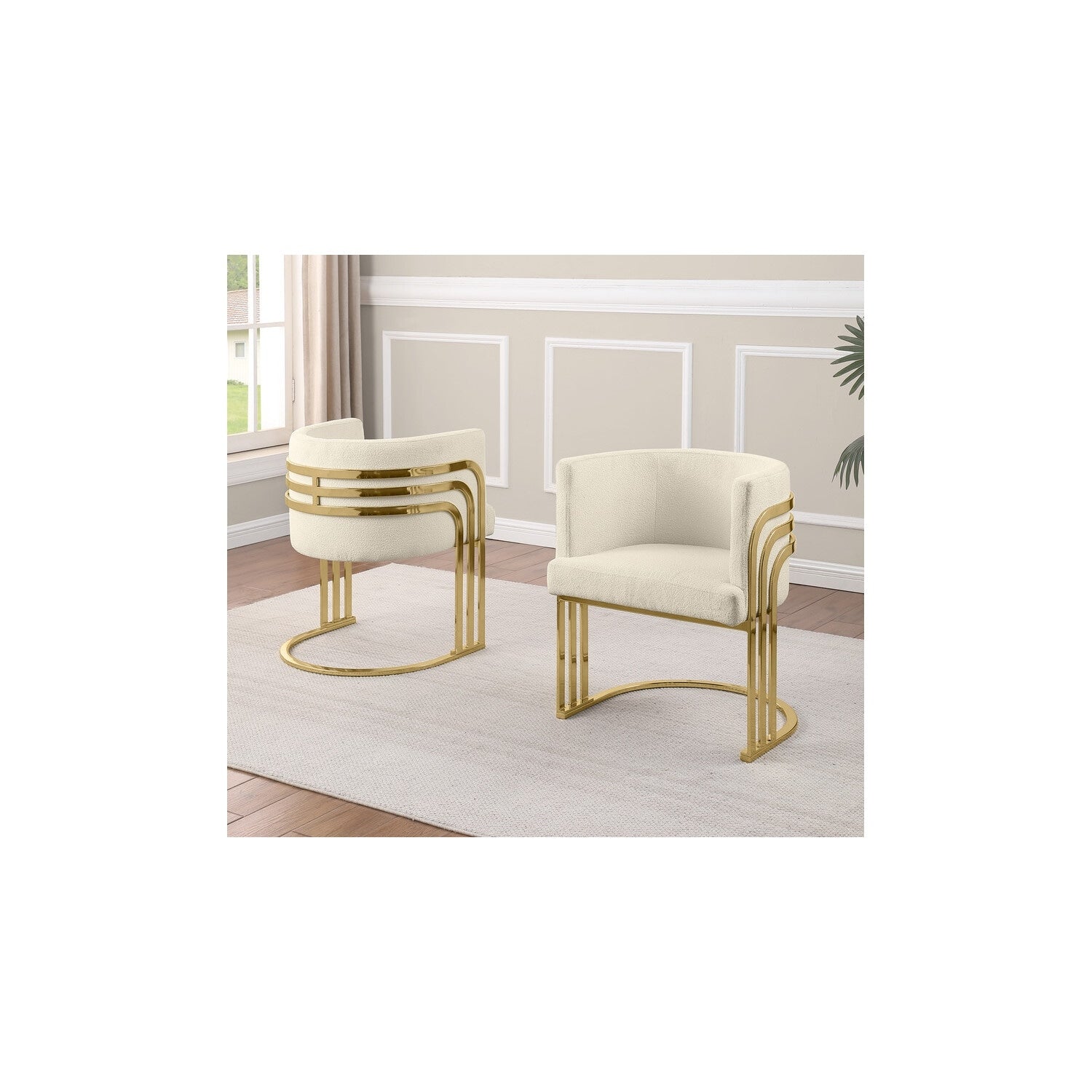 29 In.H Brown Finish High Keyhole Armless Dining Chair With Fabric Seat Material