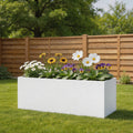 29 Inch Outdoor Metal Galvanized Steel Planter Box