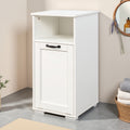 29.53 H Laundry Cabinet With 1 Removable Liner Bag 15Mm Particleboard Perfect For Small Spaces Timeless Classic Design