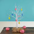 Set Of 29 Pastel Pink Yellow And Blue Spring Easter Egg Ornaments 3.25