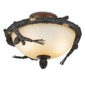Vaxcel Fan Light Kit 14 1 2 Weathered Patina