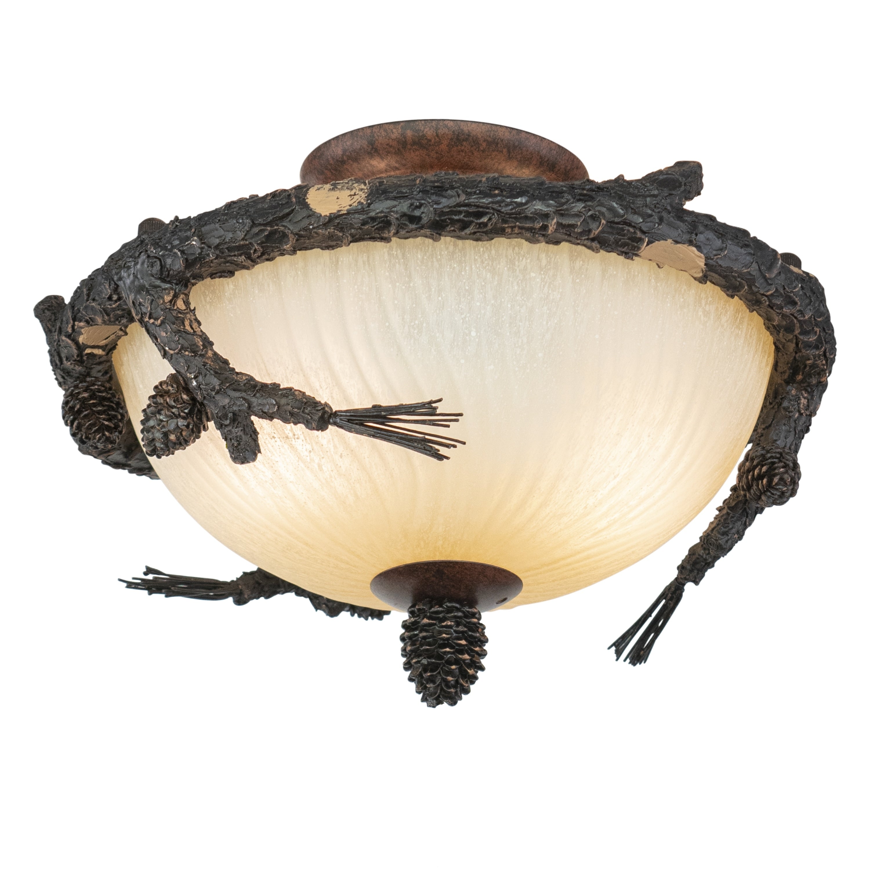 Vaxcel Fan Light Kit 14 1 2 Weathered Patina