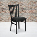 Lancaster Home Metal Slat Back Chairs Set Of 2