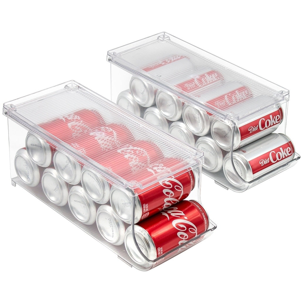 2Pk Can Holder With Lid 9 Cans