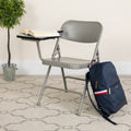 Lancaster Home Beige Right Tablet Arm Chair