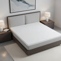 2 White Gel Memory Foam California King Mattress Topper