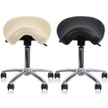 2Xhome Adjustable Saddle Stool Backless Chair With Forward Tilting Seat Great For Home Office Exam Waiting Rooms More