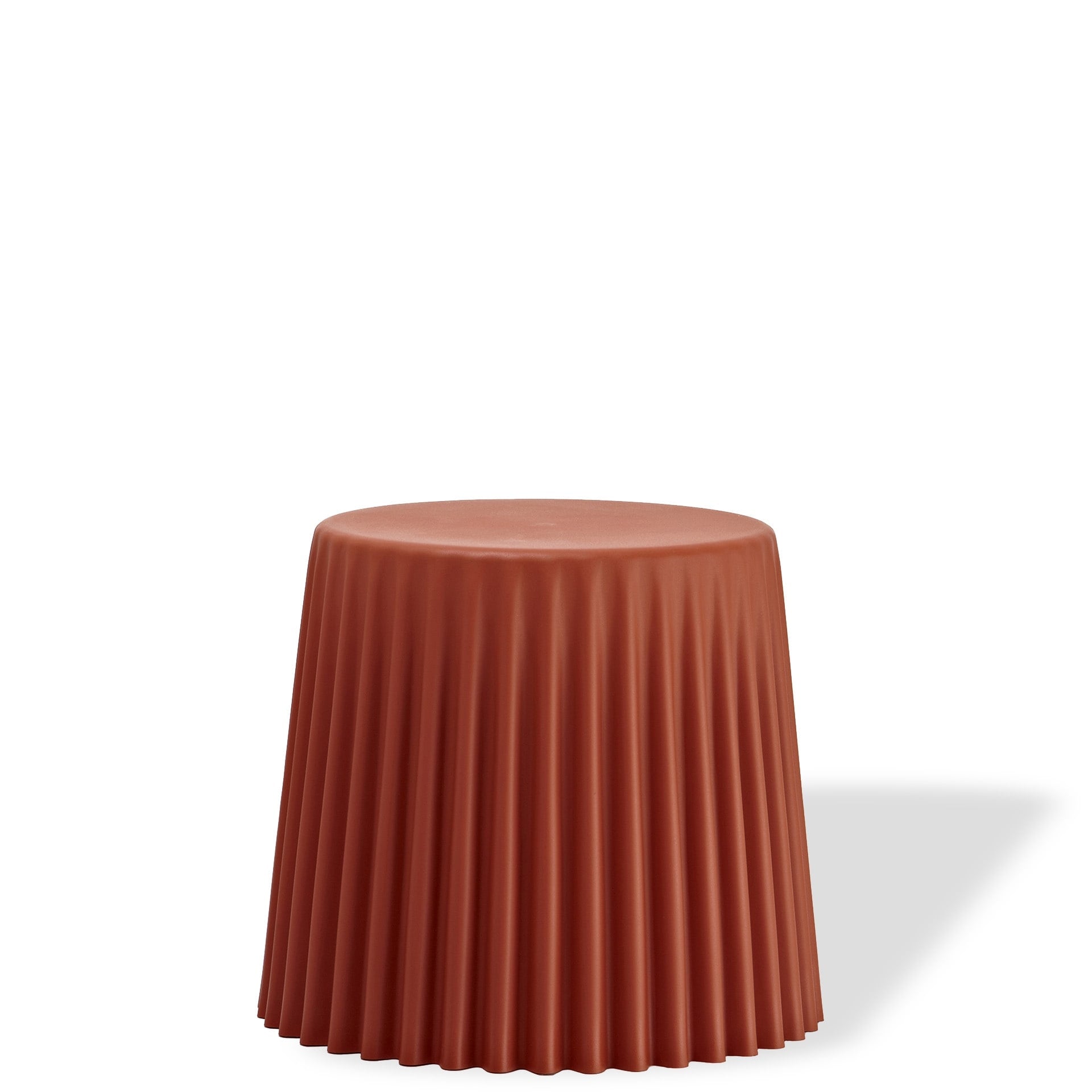 2Xhome Orange Multi Functional Cupcake Stool Dining Chair Ottoman Or End Table