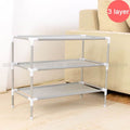 3 10 Tier Shoe Rack Entryway Shoe Shelf Organizer.