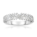 3 4 Cttw Natural Diamond 14Kt White Gold Ring
