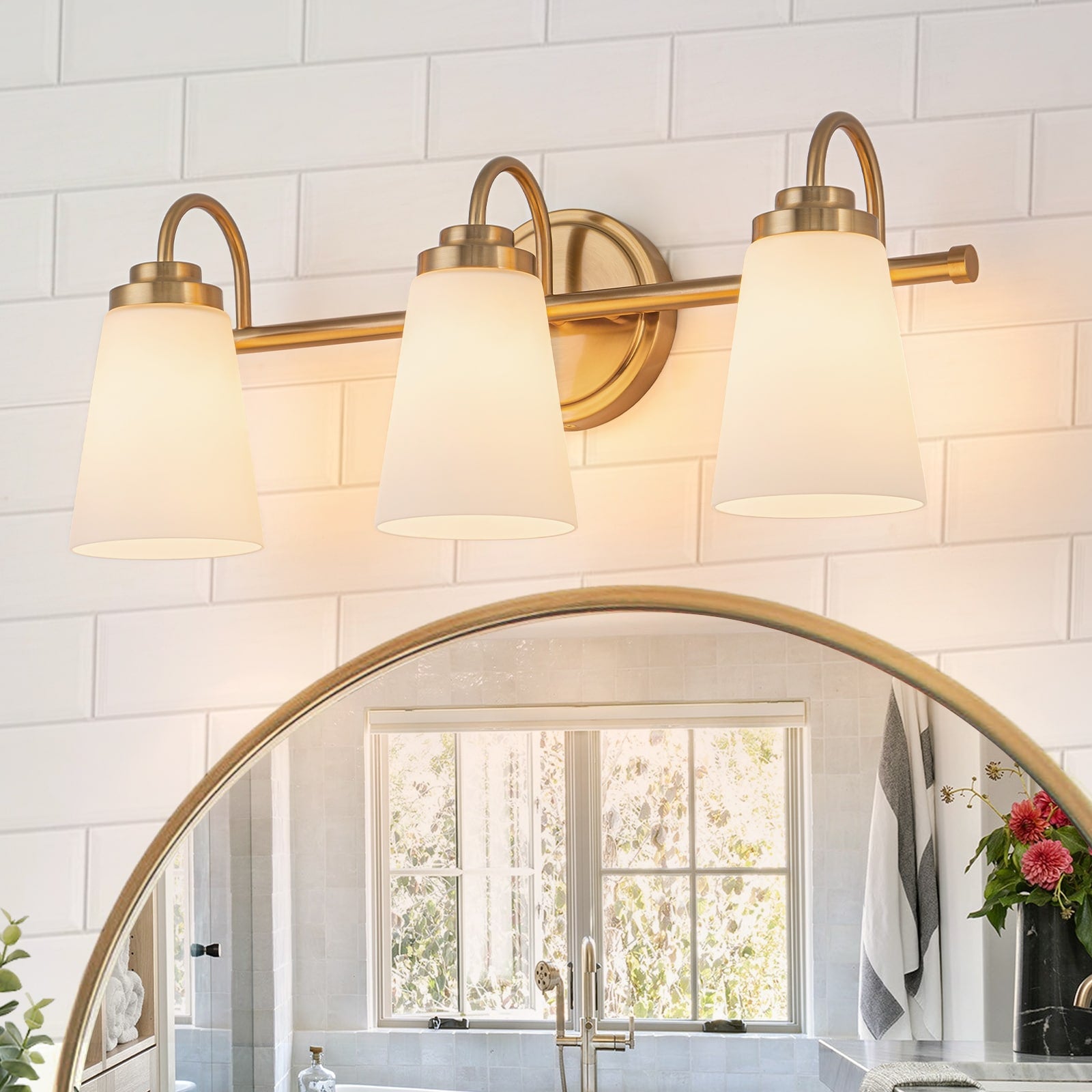 3 4 Light Modern Bathroom Vanity Light Wall Sconce