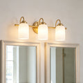 3 4 Lights Modern Exquisite Frosted Glass Wall Light