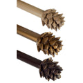 Urbanest 3 4 Pinecone Adjustable Window Treatment Single Curtain Rod