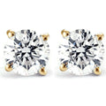 Bliss 14K Yellow Gold 3 4 Cttw Diamond Studs