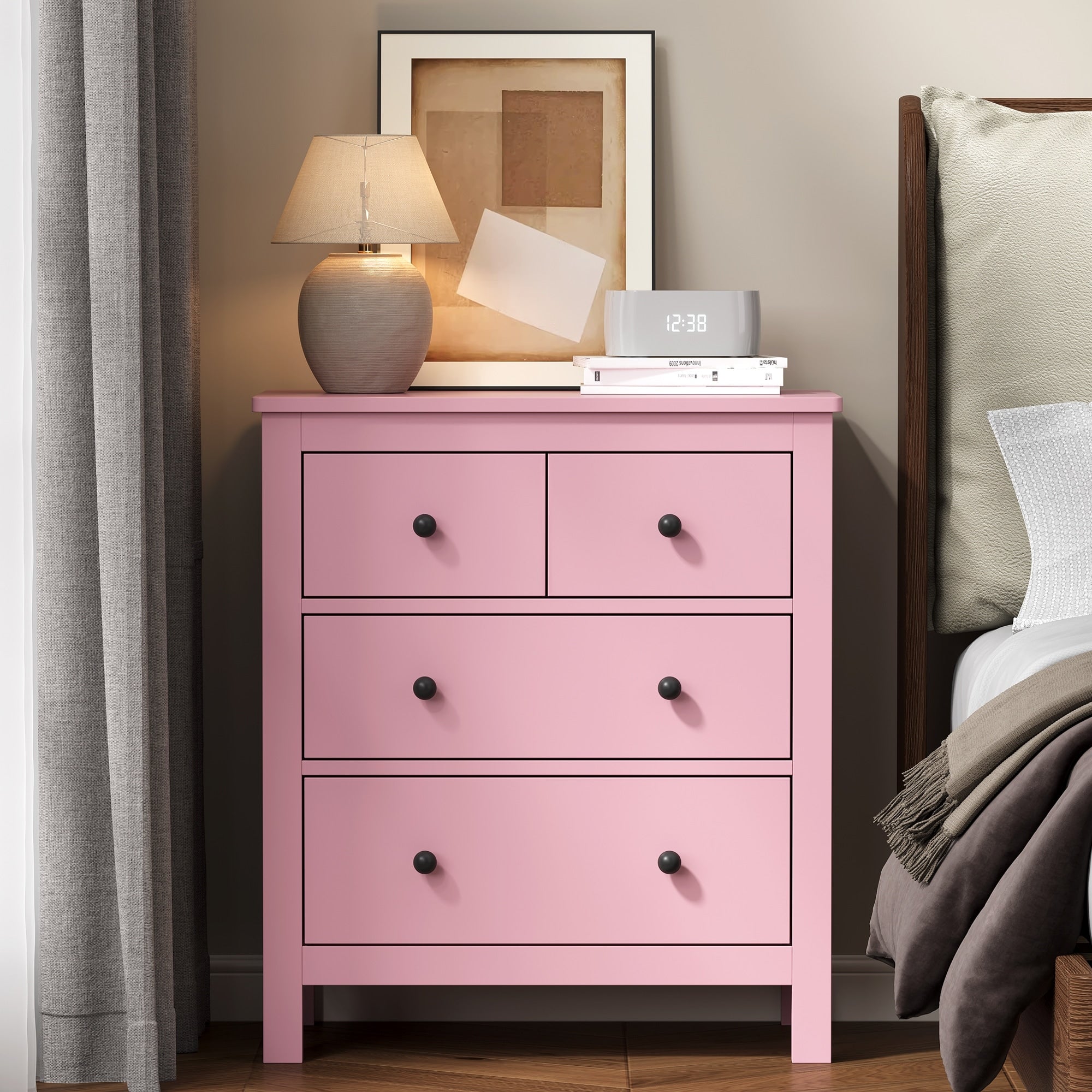 3 Drawer Dresser For Bedroom Living Room Entryway