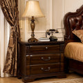 Burleigh Transitional Night Stand In Cherry Finish