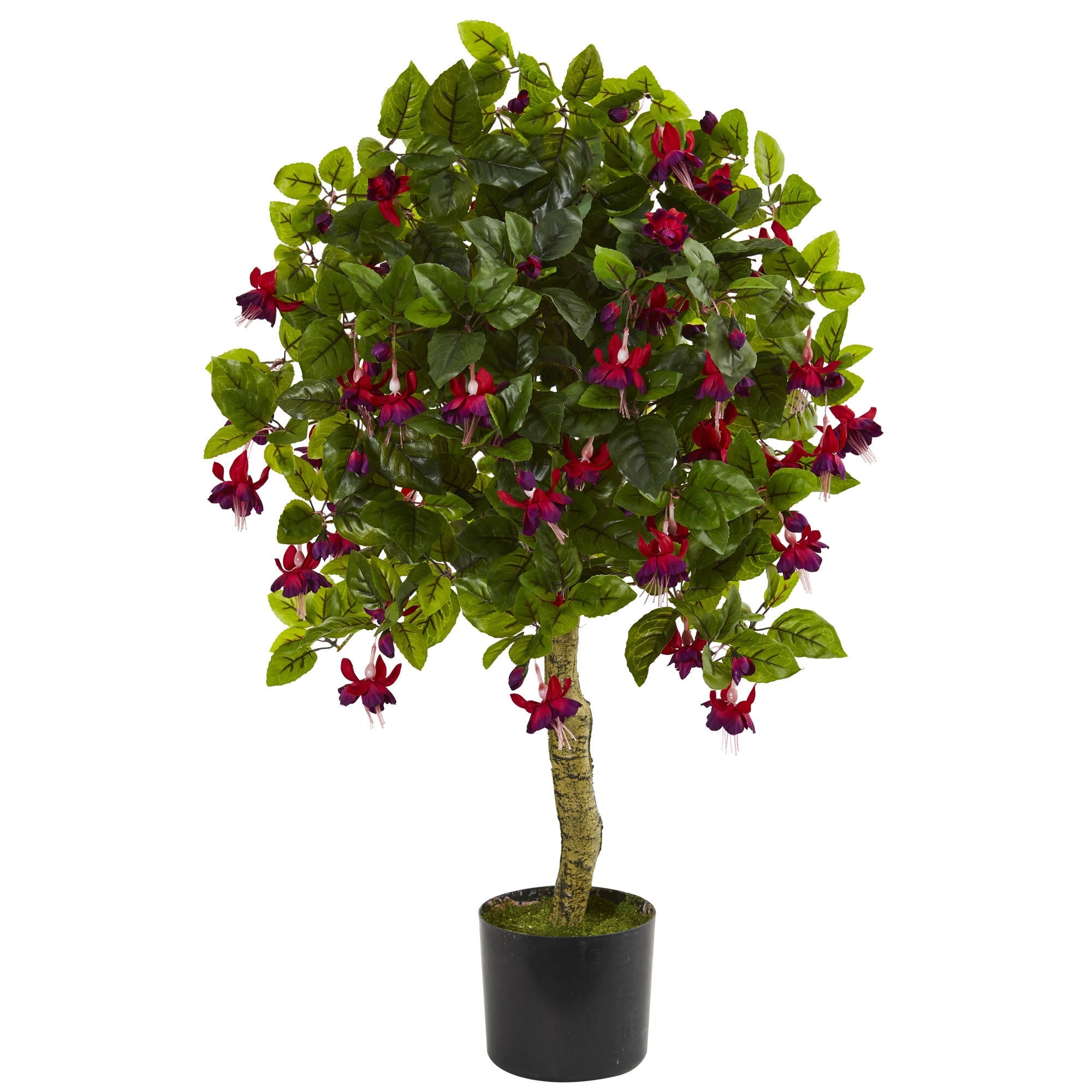 3 Fuchsia Artificial Tree