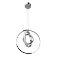 3 Light Led Array Pendant Light In Chrome Finish