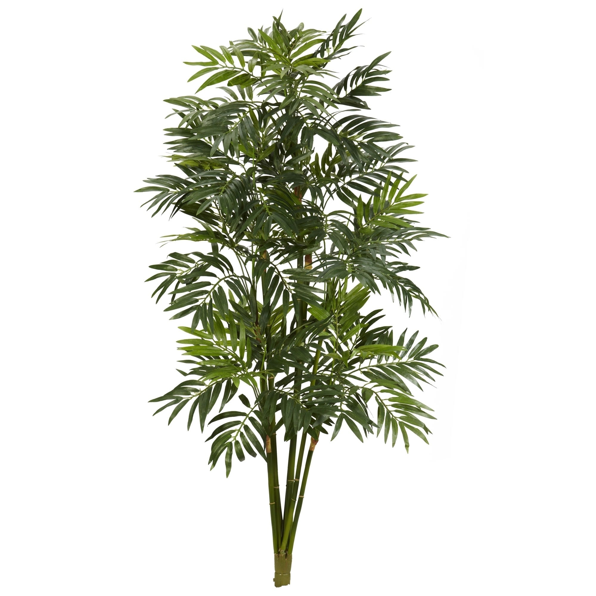 3 Mini Bamboo Palm Artificial Plant H 3 In. W 18 In. D 18 In