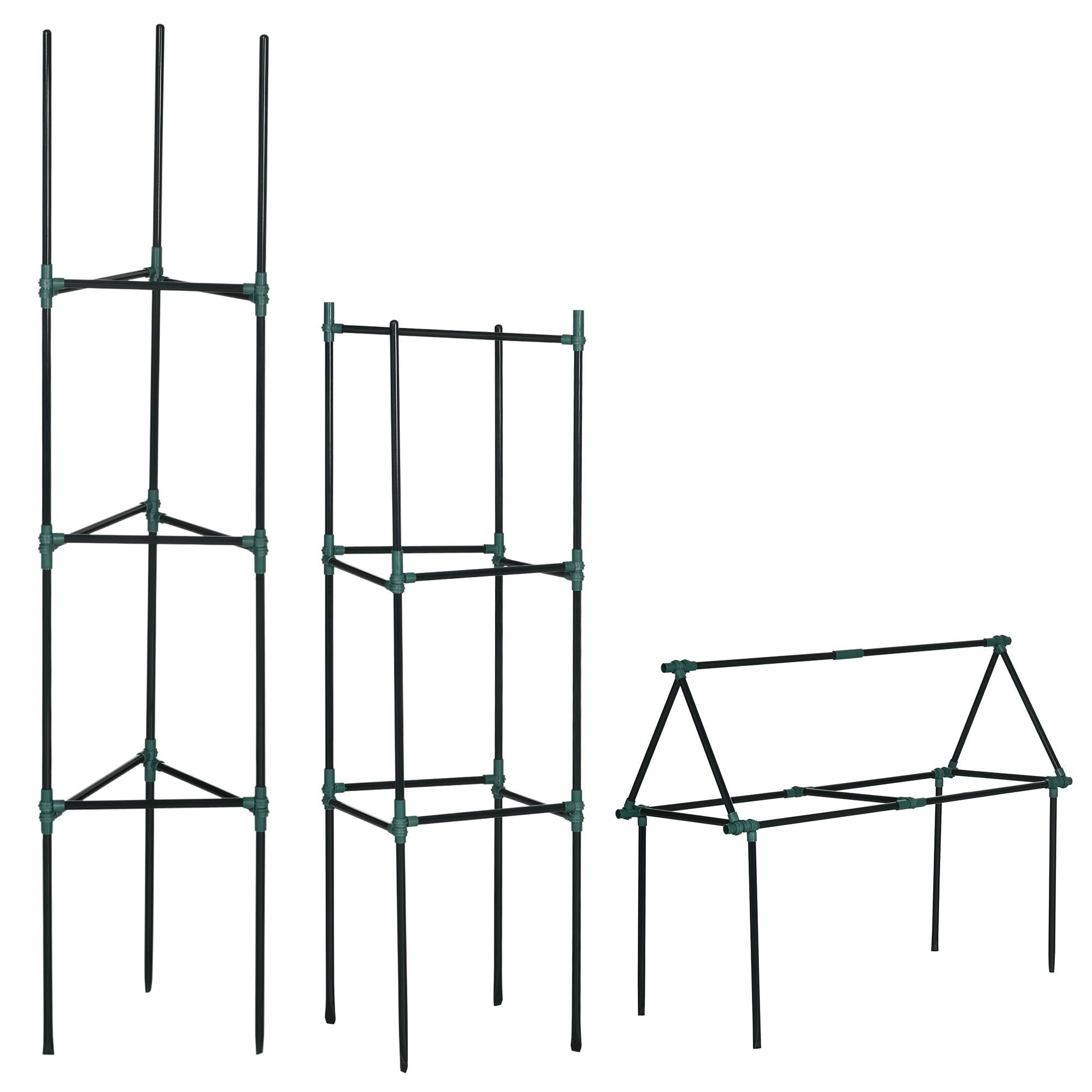 3 Pack Tomato Cage Set 72 Inch Diy Tomato Plant Support Trellis Tomato Trellis For Climbing Vegetables Flowers And Fruits