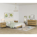 3 Piece Dresser And Nightstand Set Dresser With 6 Drawers 2 Nightstand For Bedroom Bedroom Furniture Set