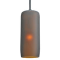 3 W Venice Frosted Amber Wine Bottle Mini Pendant